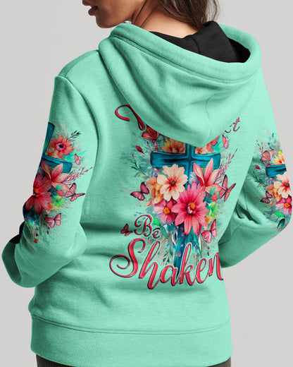 I Will Not Be Shaken Women's All Over Print Shirt - Tytd0510232, easychoo.com