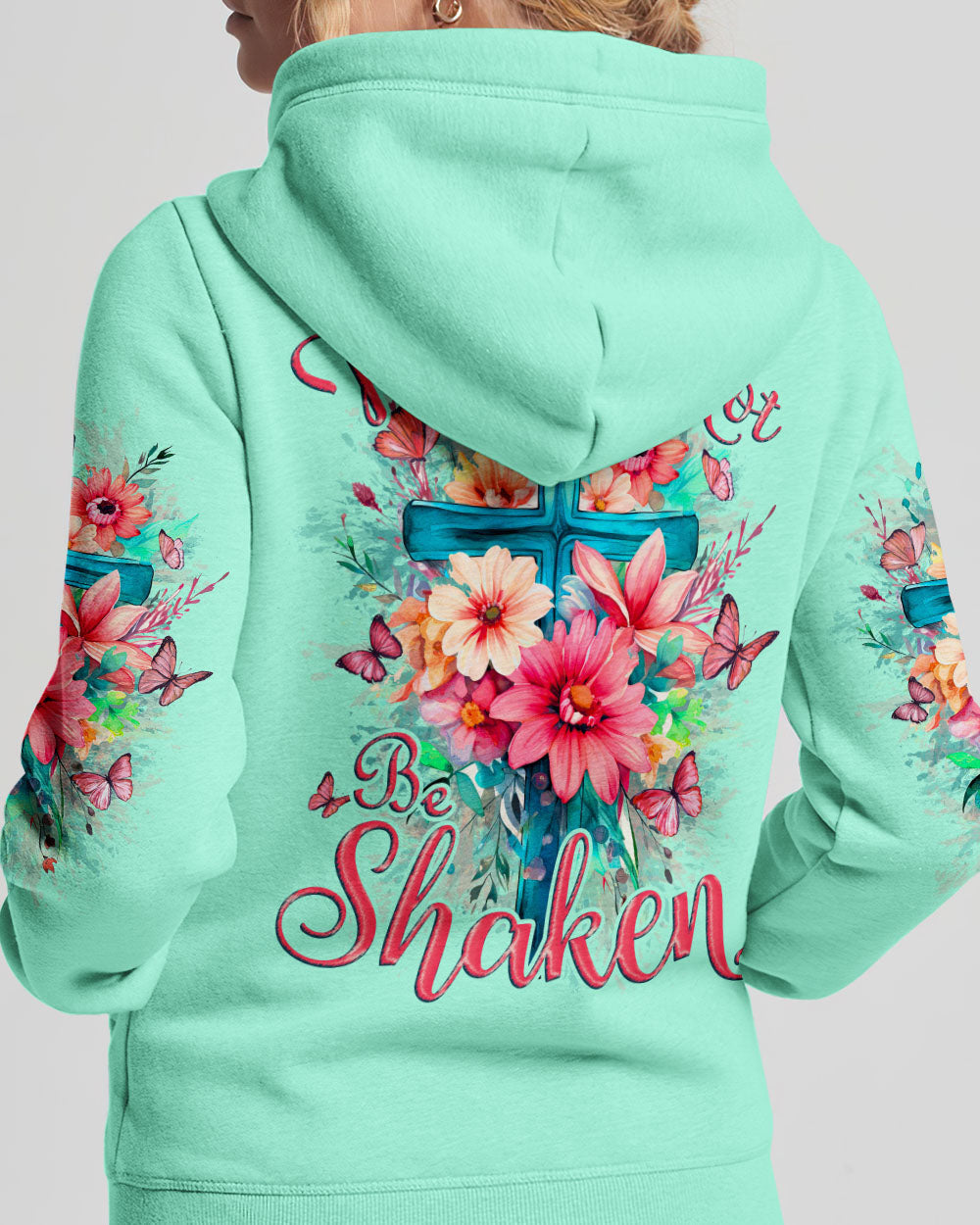 I Will Not Be Shaken Women's All Over Print Shirt - Tytd0510232, easychoo.com