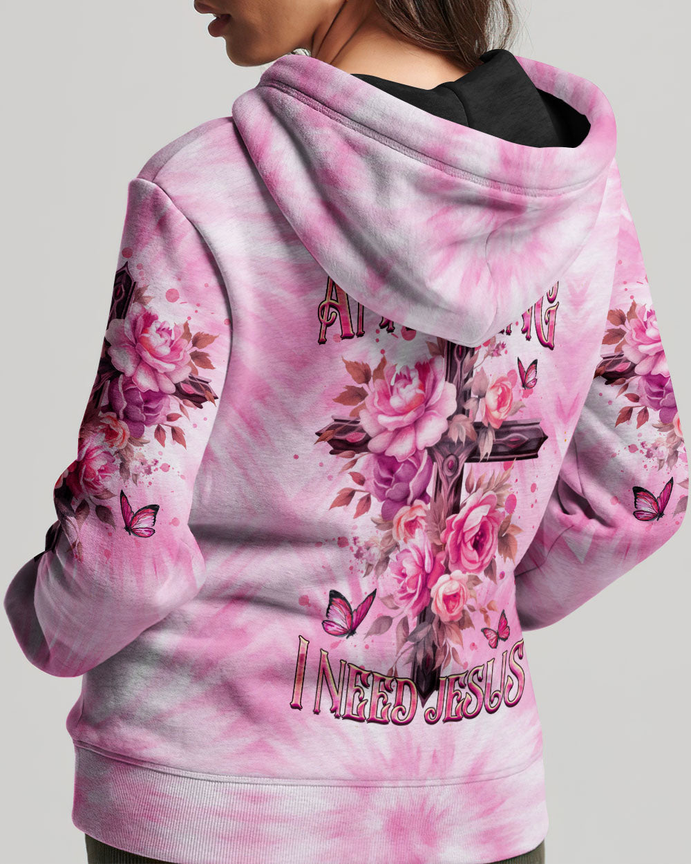 More Than Anything I Need Jesus Women's All Over Print Shirt - Yhhg1007235, easychoo.com