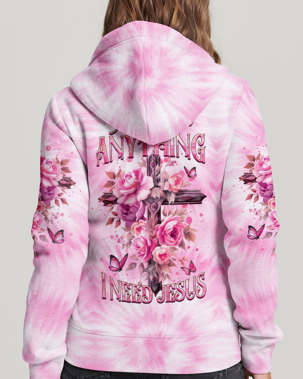 More Than Anything I Need Jesus Women's All Over Print Shirt - Yhhg1007235, easychoo.com