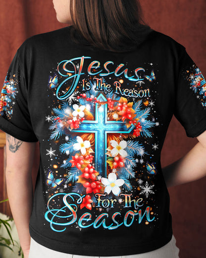 Jesus Is The Reason For The Season Christmas Women's All Over Print Shirt - Yhdu2310232, easychoo.com