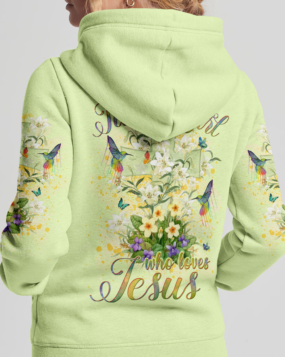 Just A Girl Who Loves Jesus Women's All Over Print Shirt - Yhlh15092302, easychoo.com