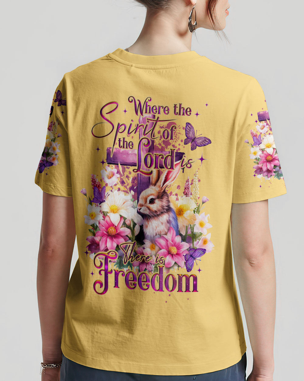 There Is Freedom Women's All Over Print Shirt - Tyqy0510231, easychoo.com