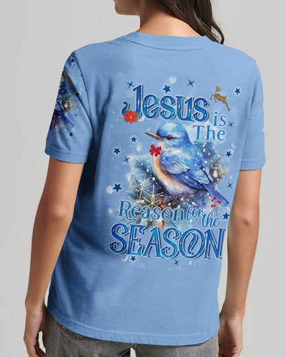 Jesus Is The Reason For The Christmas Women's All Over Print Shirt - Tyqy1509232, easychoo.com