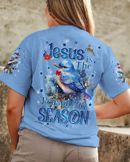 Jesus Is The Reason For The Christmas Women's All Over Print Shirt - Tyqy1509232, easychoo.com