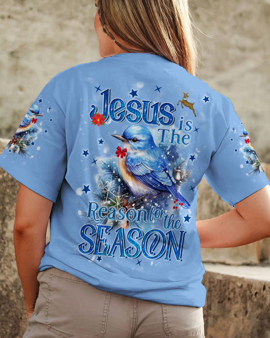 Jesus Is The Reason For The Christmas Women's All Over Print Shirt - Tyqy1509232, easychoo.com