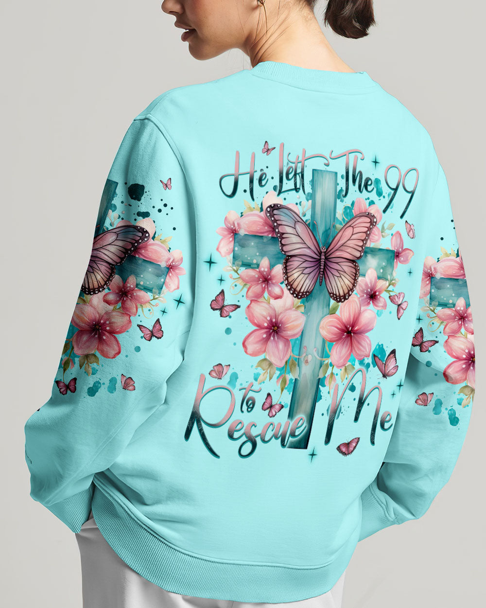 He Left The 99 Women's All Over Print Shirt - Tlnt1309231, easychoo.com