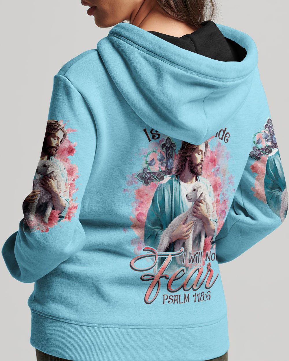 The Lord Is On My Side Lamb Women's All Over Print Shirt - Tlnz1909233, easychoo.com