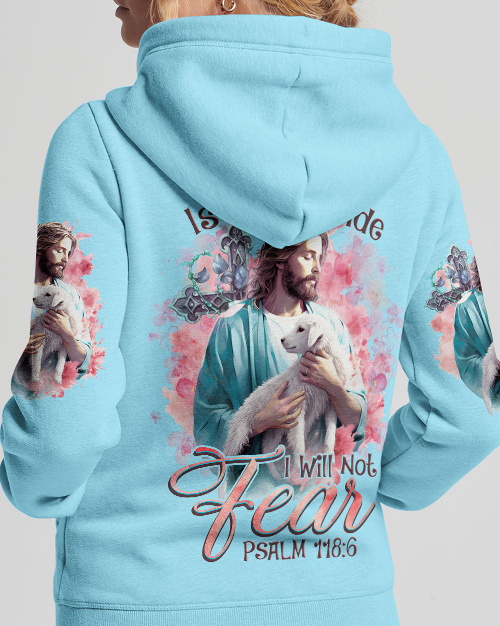 The Lord Is On My Side Lamb Women's All Over Print Shirt - Tlnz1909233, easychoo.com