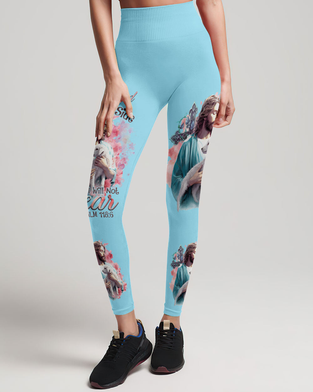 The Lord Is On My Side Lamb Women's All Over Print Shirt - Tlnz1909233, easychoo.com