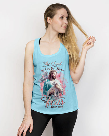 The Lord Is On My Side Lamb Women's All Over Print Shirt - Tlnz1909233, easychoo.com