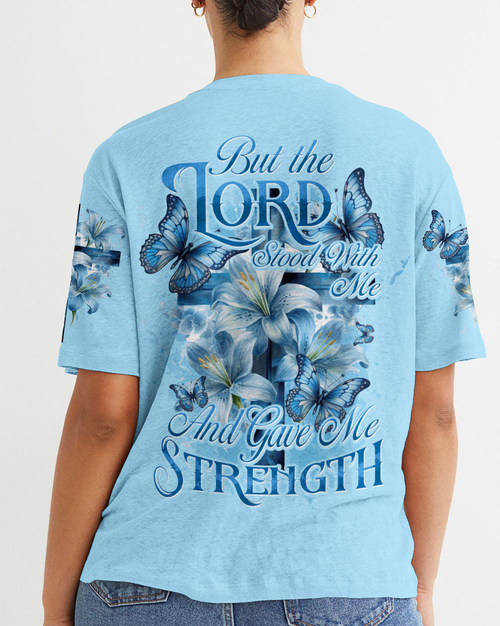 Lord Stood With Me Women's All Over Print Shirt - Tytd1108231, easychoo.com