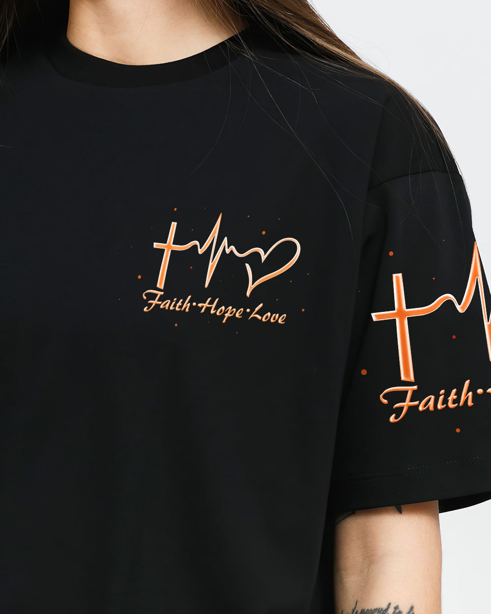 Prayer Is More Powerful Women's All Over Print Shirt - Ty0407232, easychoo.com