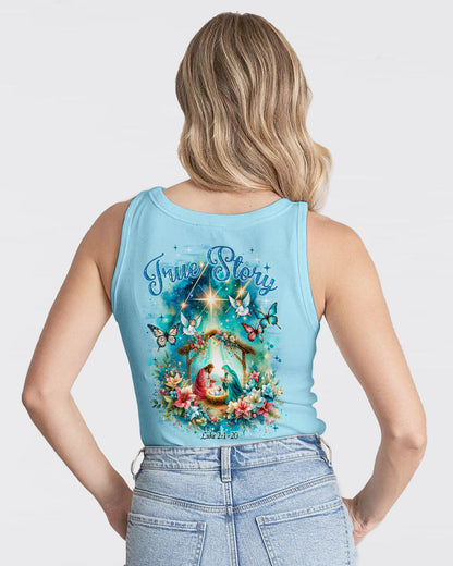 True Story Christmas Women's All Over Print Shirt - Tyqy2510234, easychoo.com
