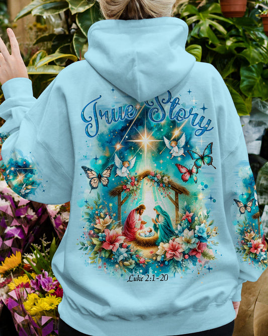 True Story Christmas Women's All Over Print Shirt - Tyqy2510234, easychoo.com