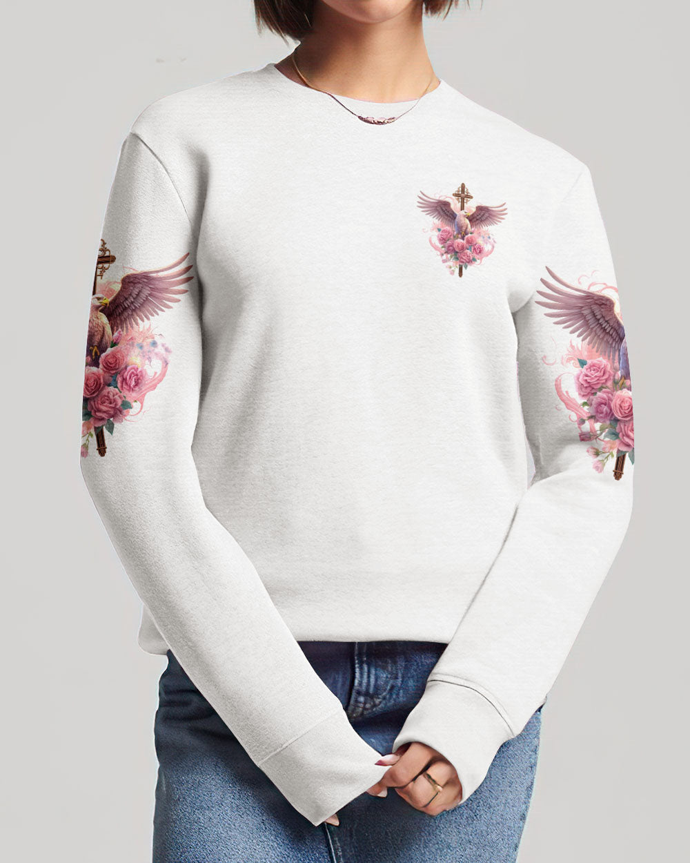 You Have Wings Like Eagles Women's All Over Print Shirt - Tlnz2707232, easychoo.com