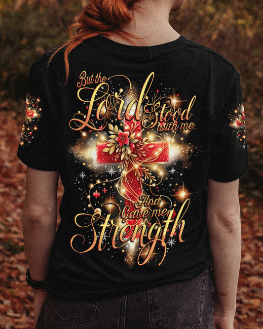 Lord Stood With Me Christmas Women's All Over Print Shirt - Tytd2110231, easychoo.com