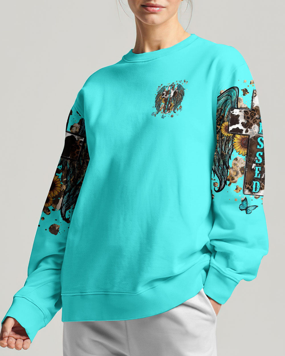 He Will Cover You Women's All Over Print Shirt - Tlnt2109232, easychoo.com