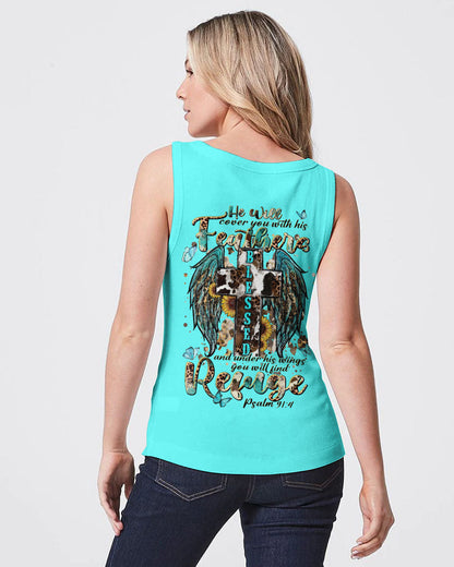 He Will Cover You Women's All Over Print Shirt - Tlnt2109232, easychoo.com