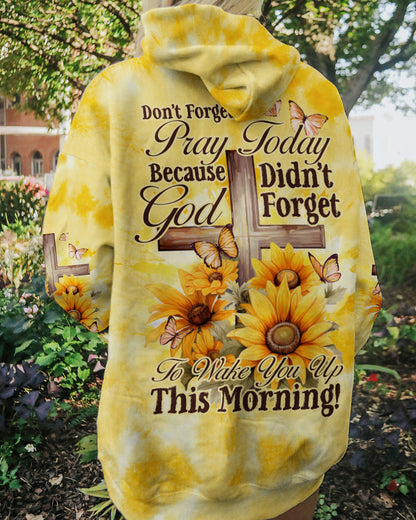 Don't Forget To Pray Today Women's All Over Print Shirt - Tytd0410233, easychoo.com