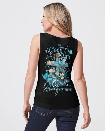 God Always With Me Women's All Over Print Shirt - Tyqy2009232, easychoo.com