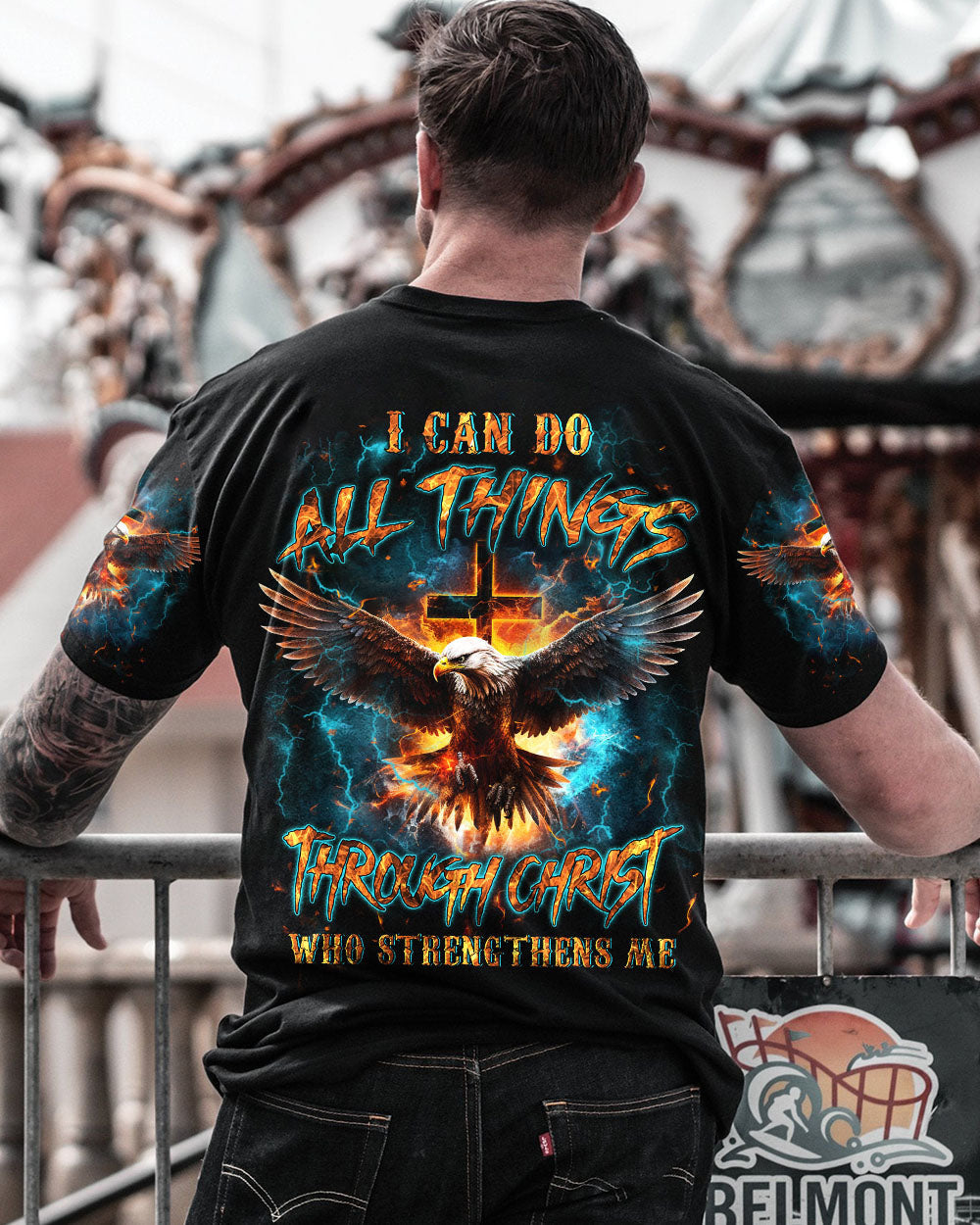 I Can Do All Things Men's All Over Print Shirt - Yhln2809233, easychoo.com