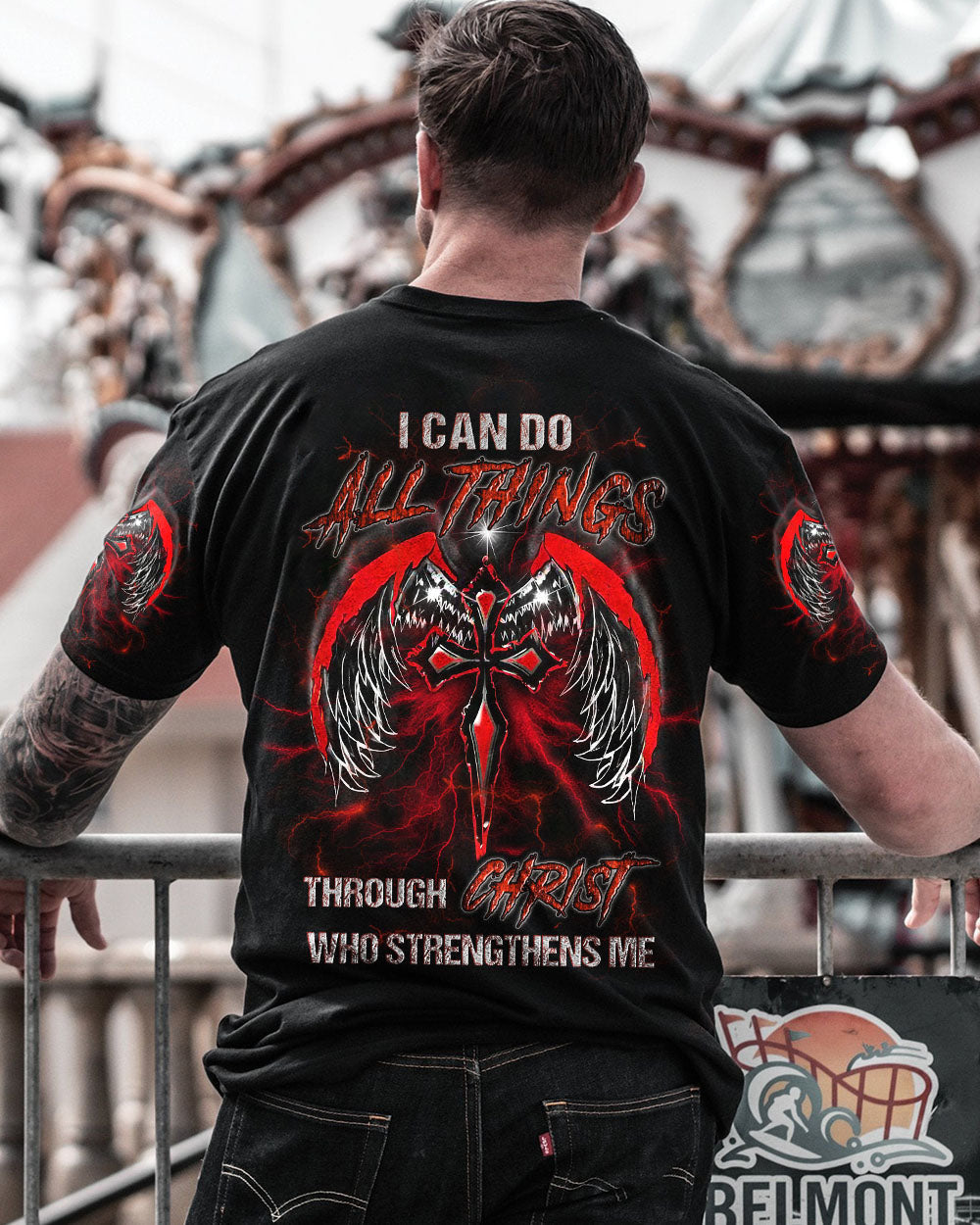 I Can Do All Things Men's All Over Print Shirt - Yhln1409234, easychoo.com