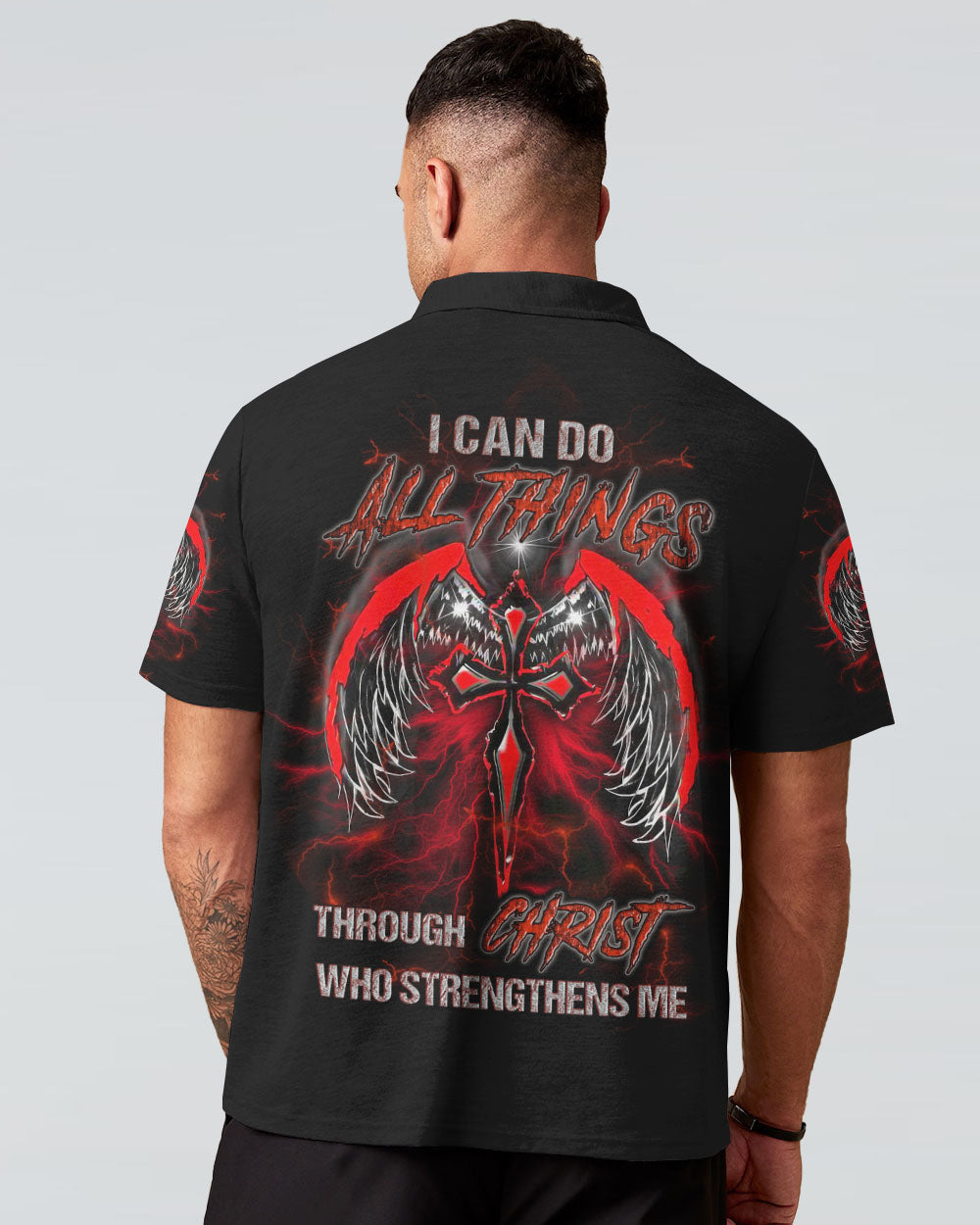 I Can Do All Things Men's All Over Print Shirt - Yhln1409234, easychoo.com