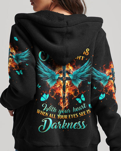 Faith Is Seeing Light Women's All Over Print Shirt - Tltw1610233, easychoo.com