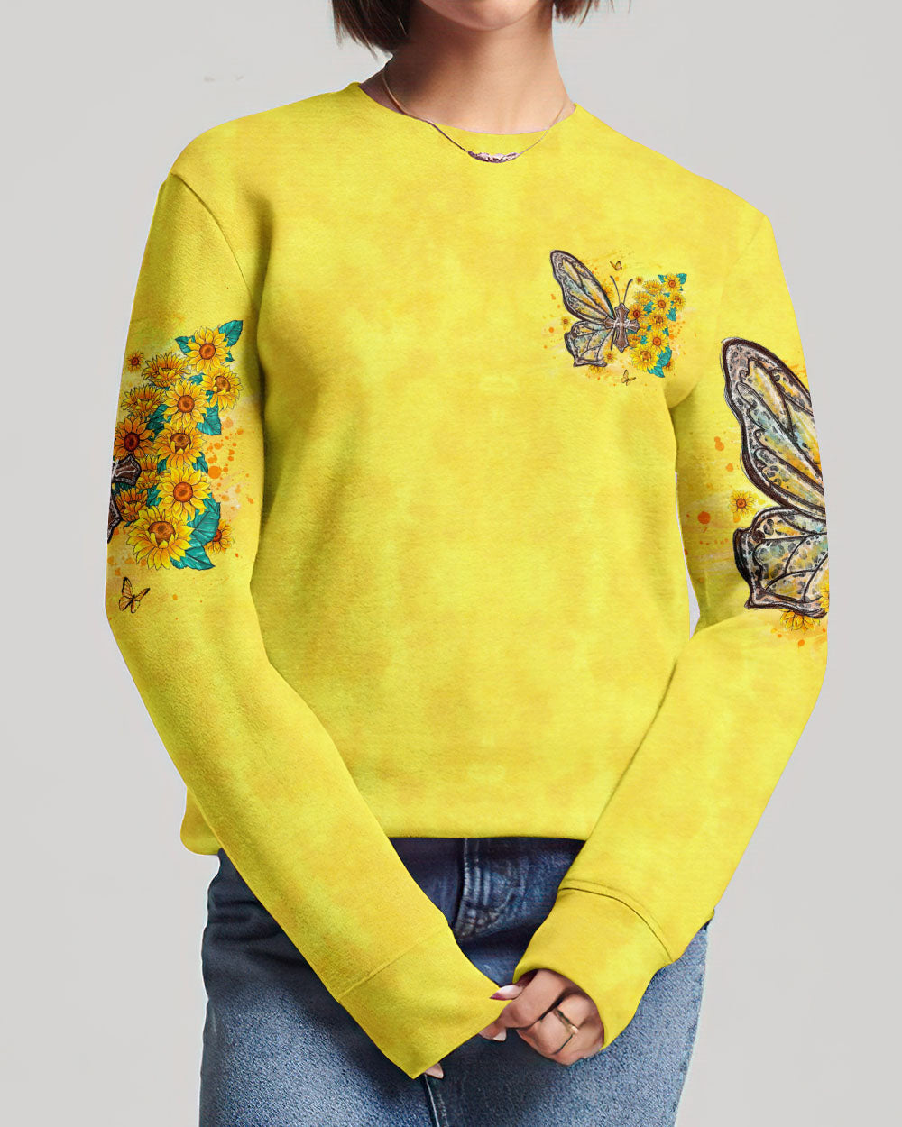 I Can Do All Things Butterfly Women's All Over Print Shirt - Yhhg1107233, easychoo.com