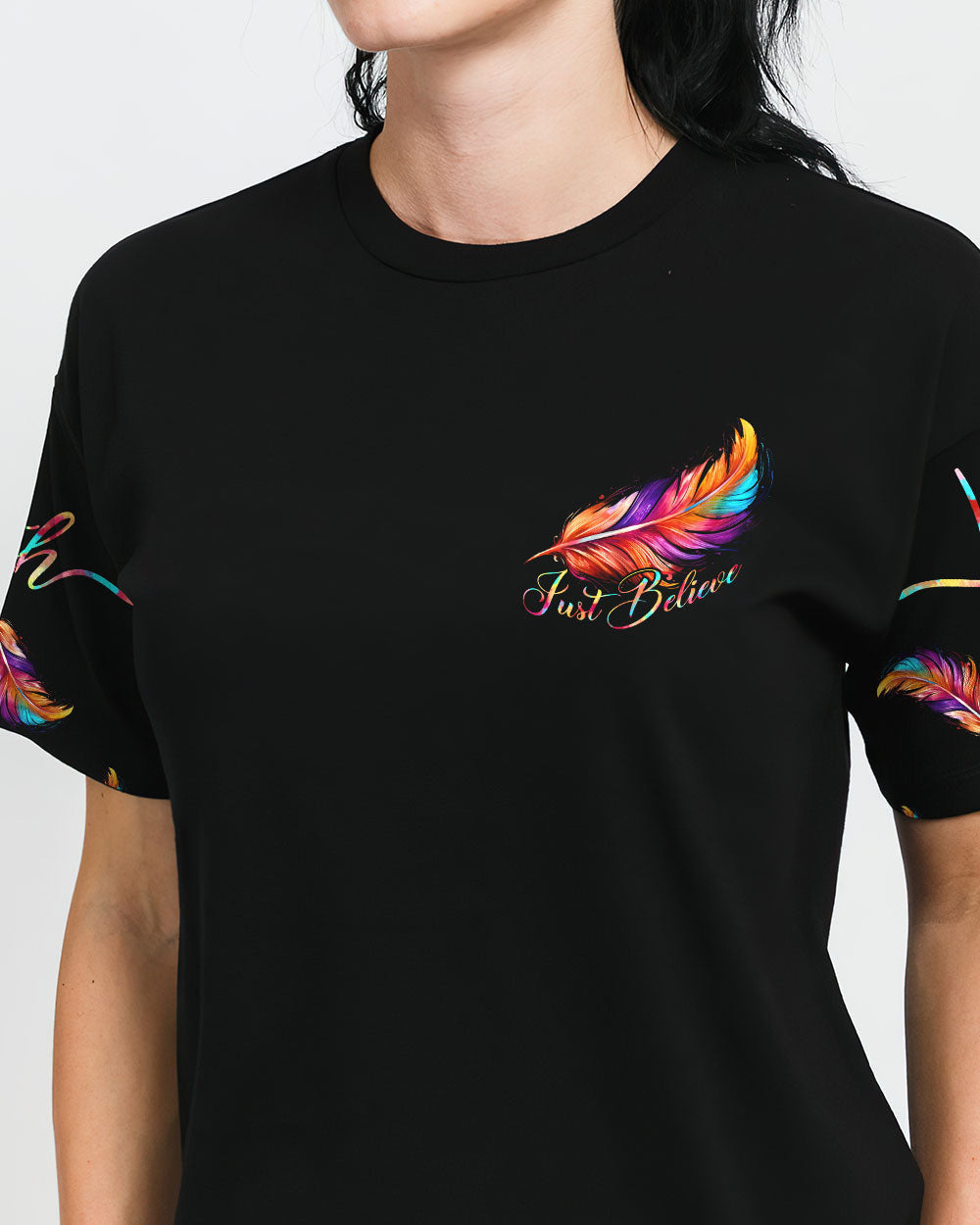 He Will Cover You With His Feathers Women's All Over Print Shirt - Tytd0507232, easychoo.com