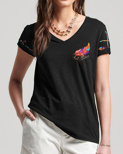 He Will Cover You With His Feathers Women's All Over Print Shirt - Tytd0507232, easychoo.com