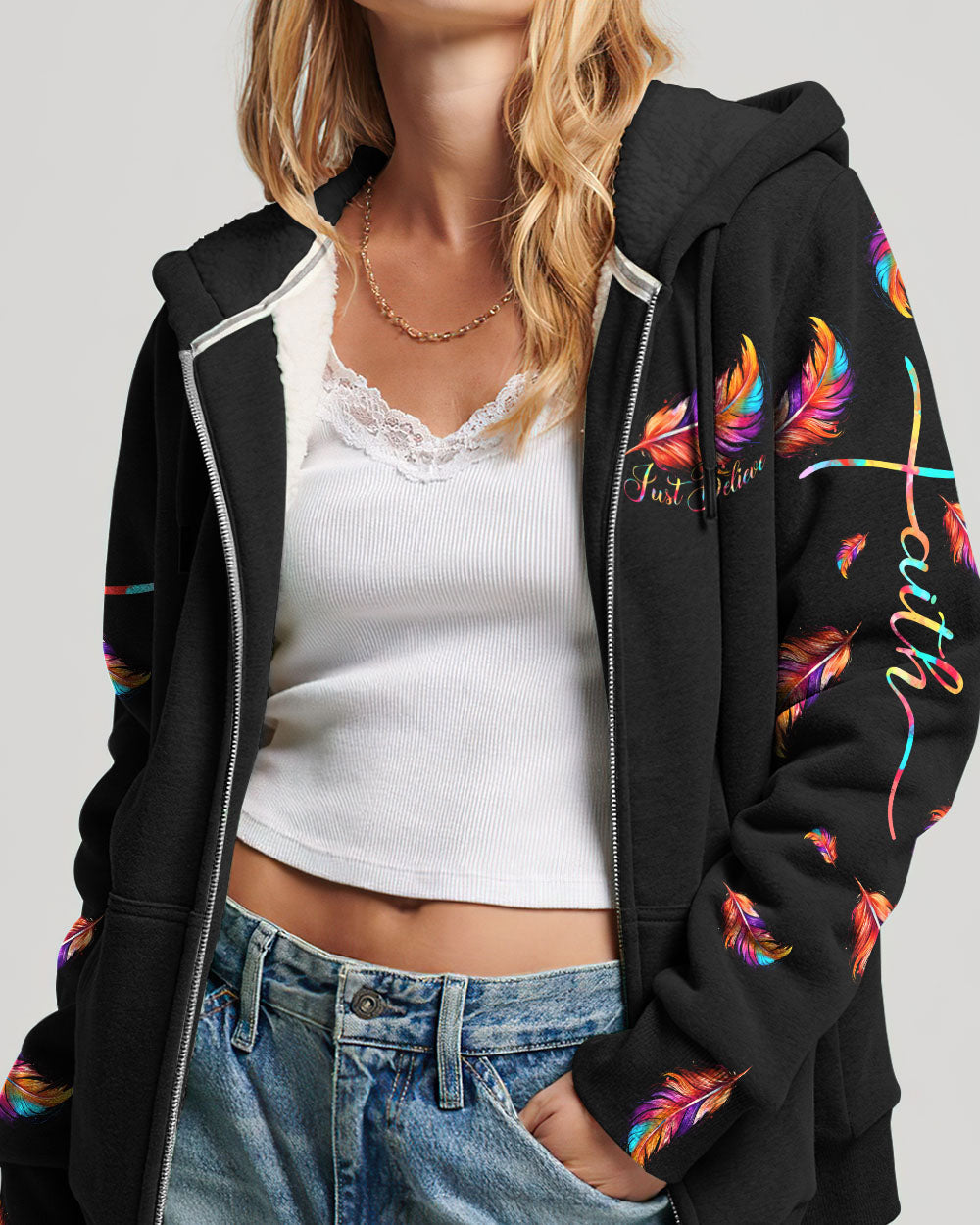 He Will Cover You With His Feathers Women's All Over Print Shirt - Tytd0507232, easychoo.com