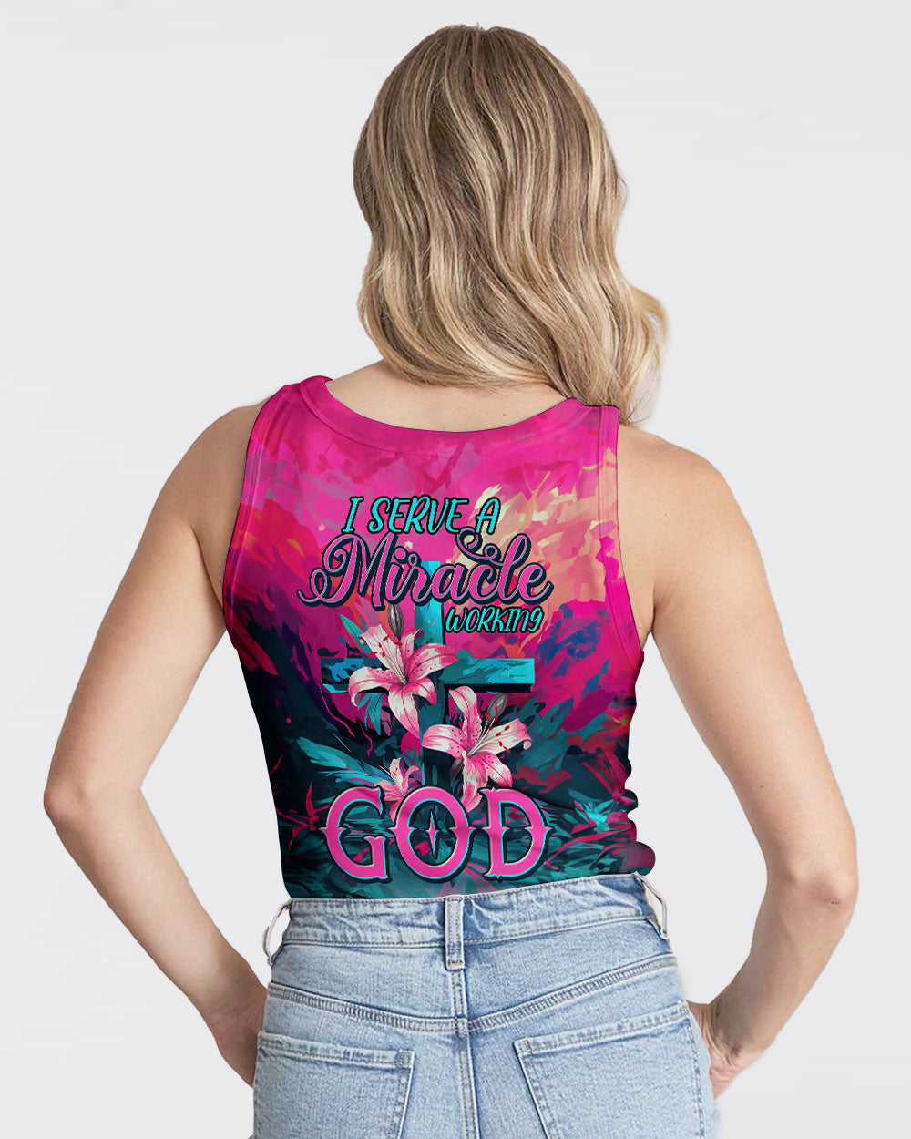 I Serve A Miracle Working God Women's All Over Print Shirt - Tytm0607233, easychoo.com