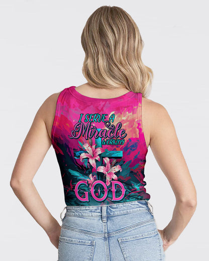 I Serve A Miracle Working God Women's All Over Print Shirt - Tytm0607233, easychoo.com
