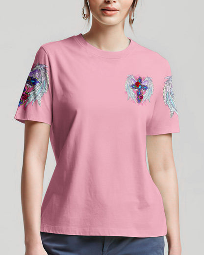 I Can Do All Things Through Christ Wings Women's All Over Print Shirt - Tlnt0707232, easychoo.com