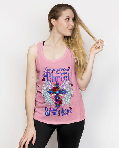 I Can Do All Things Through Christ Wings Women's All Over Print Shirt - Tlnt0707232, easychoo.com