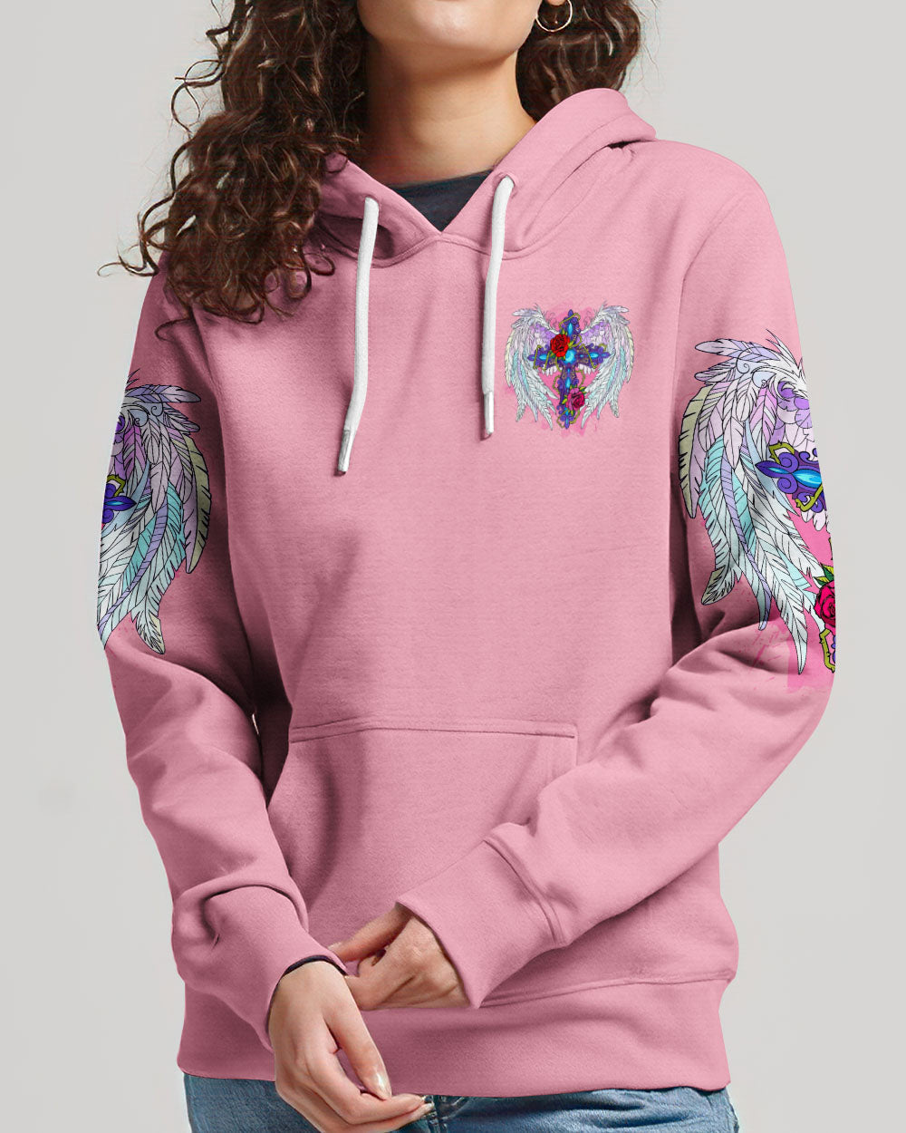 I Can Do All Things Through Christ Wings Women's All Over Print Shirt - Tlnt0707232, easychoo.com