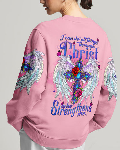 I Can Do All Things Through Christ Wings Women's All Over Print Shirt - Tlnt0707232, easychoo.com