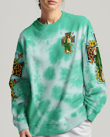 God I'm Depending On You Tie Dye Women's All Over Print Shirt - Tytm1007231, easychoo.com