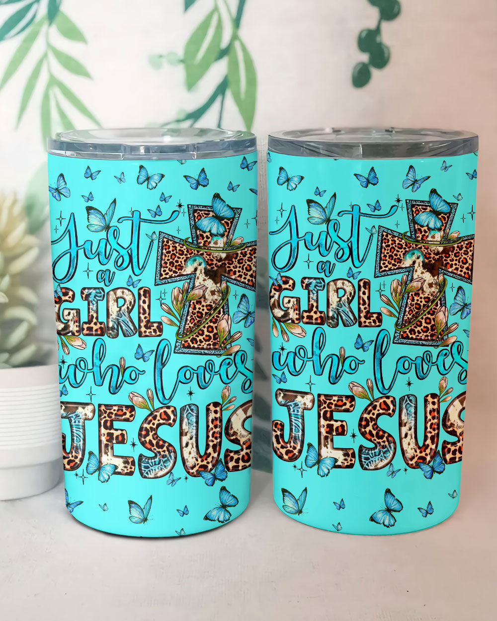 Just A Girl Who Loves Jesus Tumbler - Ty0707232, easychoo.com