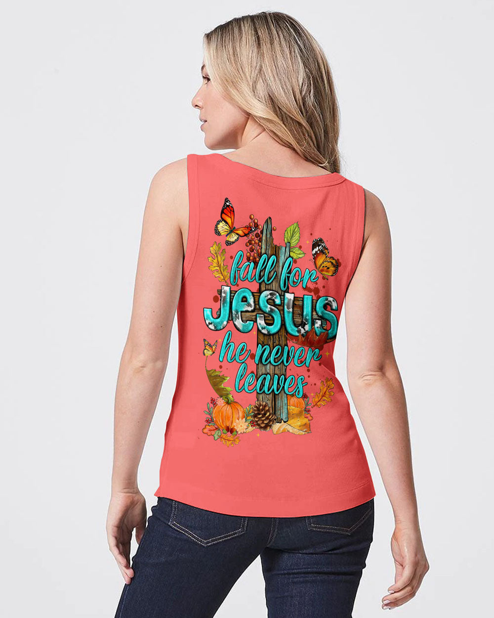 Fall For Jesus Women's All Over Print Shirt - Tytm1307234, easychoo.com