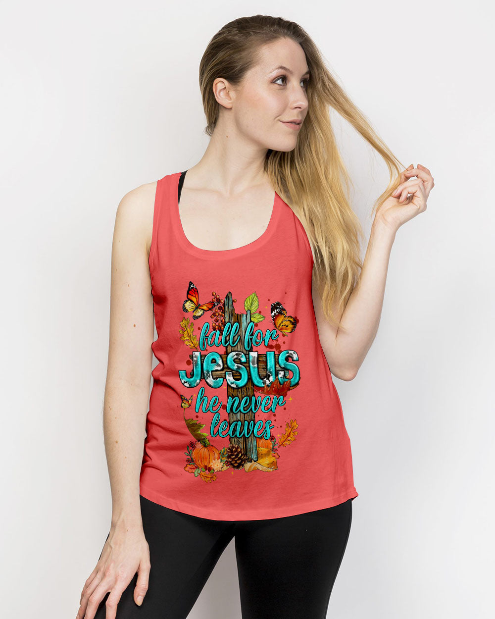 Fall For Jesus Women's All Over Print Shirt - Tytm1307234, easychoo.com