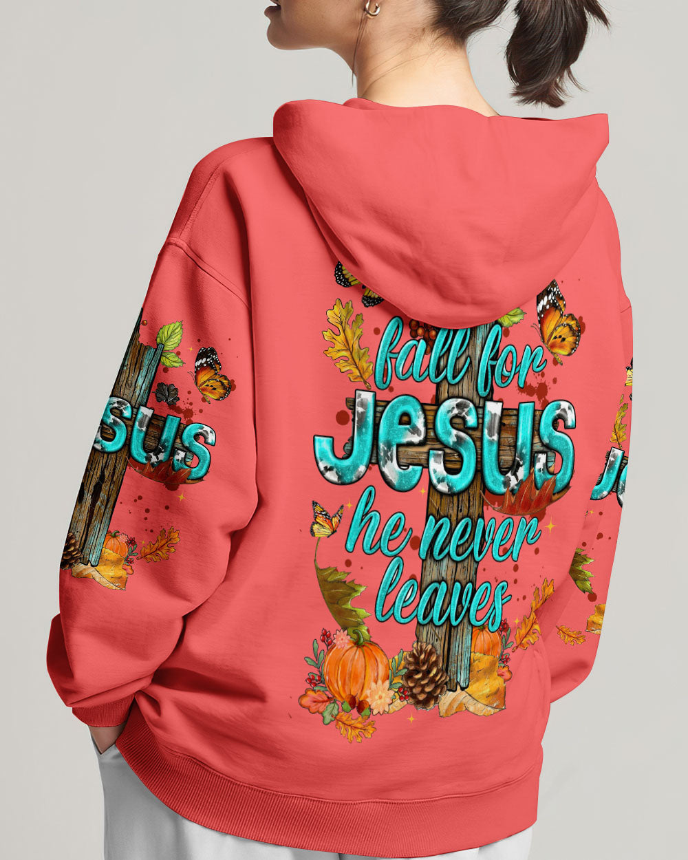 Fall For Jesus Women's All Over Print Shirt - Tytm1307234, easychoo.com