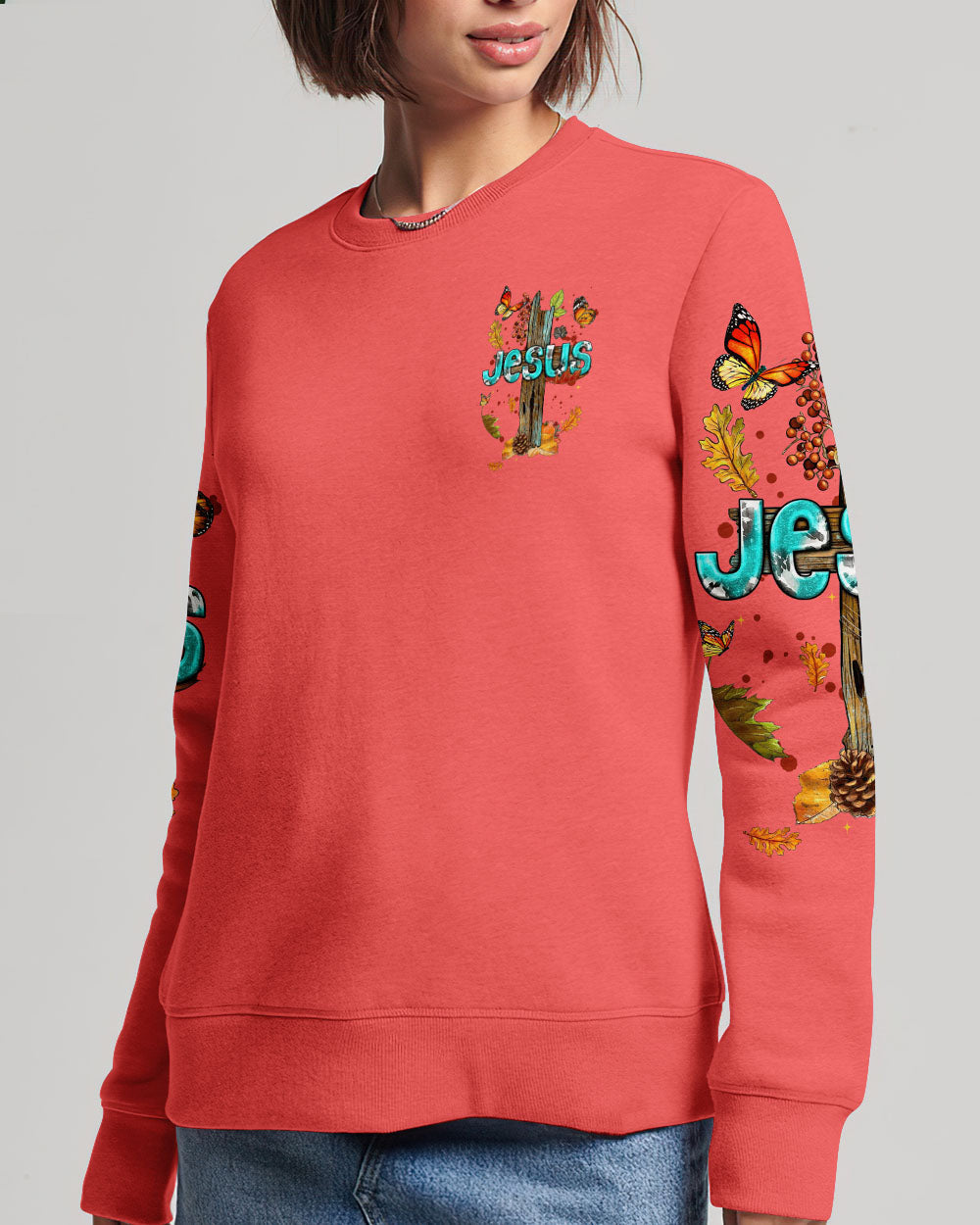 Fall For Jesus Women's All Over Print Shirt - Tytm1307234, easychoo.com