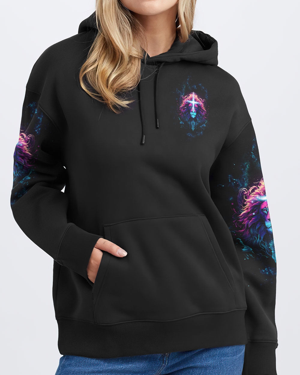 I Would Rather Stand With God Lion Women's All Over Print Shirt - Tltw1809233, easychoo.com