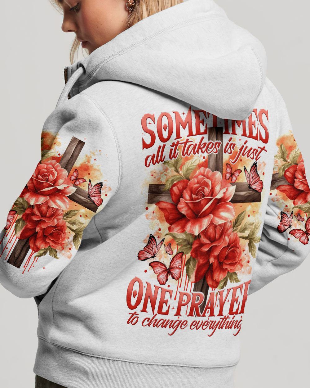 One Prayer To Change Everything Women's All Over Print Shirt - Tytm2308234, easychoo.com