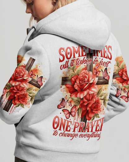 One Prayer To Change Everything Women's All Over Print Shirt - Tytm2308234, easychoo.com