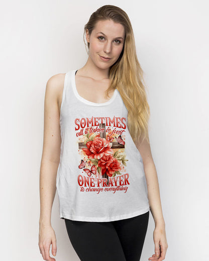 One Prayer To Change Everything Women's All Over Print Shirt - Tytm2308234, easychoo.com