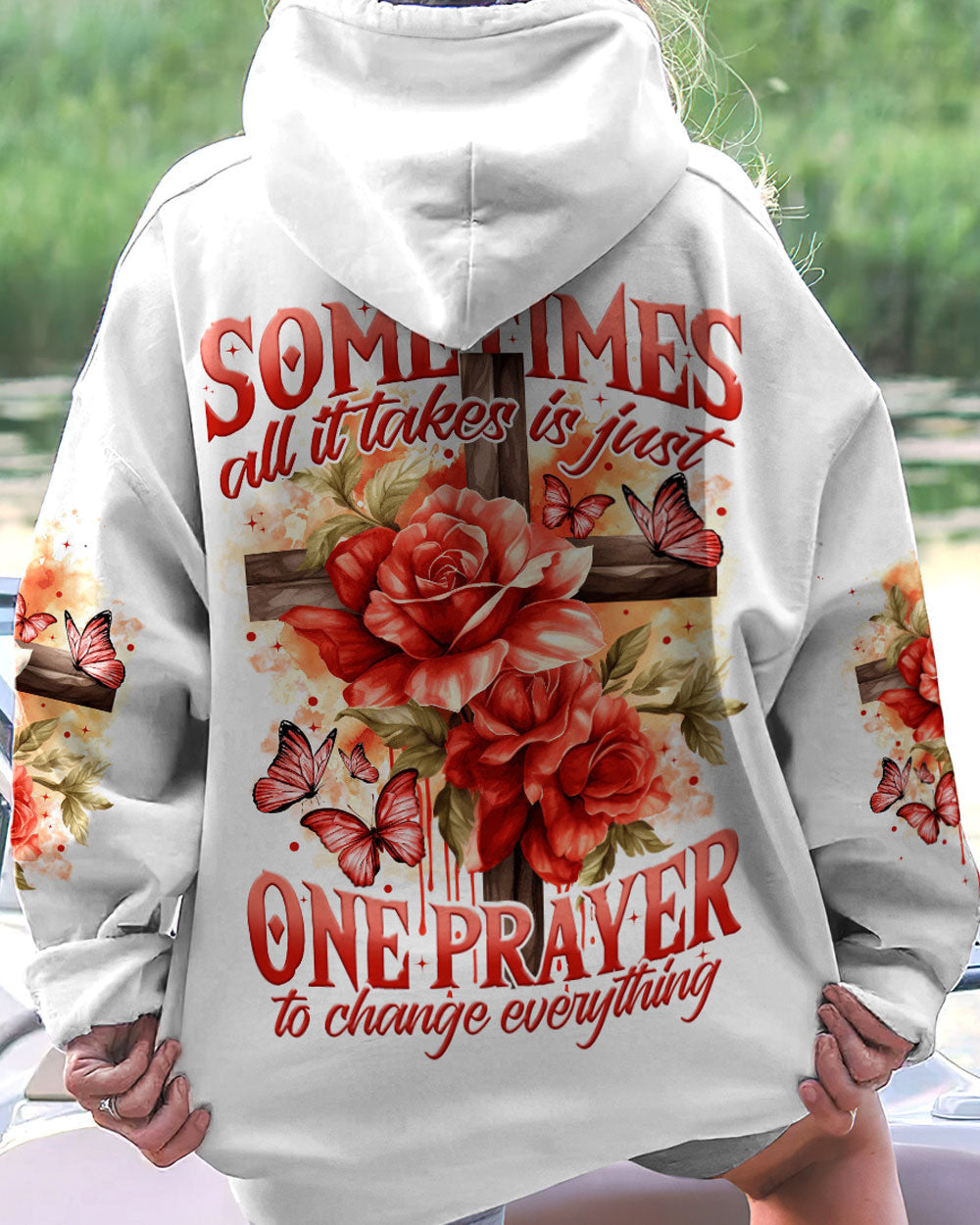 One Prayer To Change Everything Women's All Over Print Shirt - Tytm2308234, easychoo.com